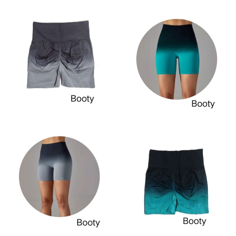 Legging Short  Booty Legging Pendek Olahraga Wanita