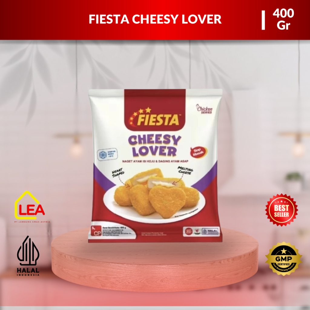 

Fiesta Cheesy Lover 400 Gr