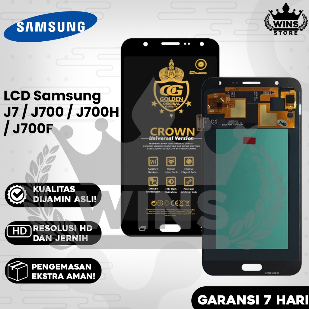 LCD TOUCHSREEN SAMSUNG J7 / J700 / J700H / J700F FULLSET COMPLETE