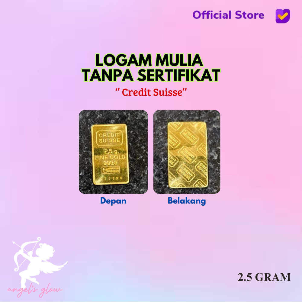 LOGAM MULIA CREDIT SUISSE TANPA SERTI 2.5GR