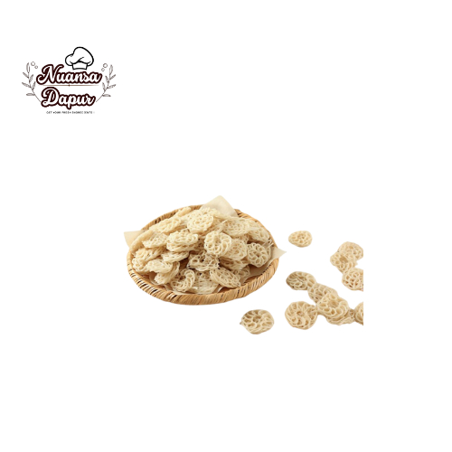 

Kerupuk Mawar Mentahan 250 Gram