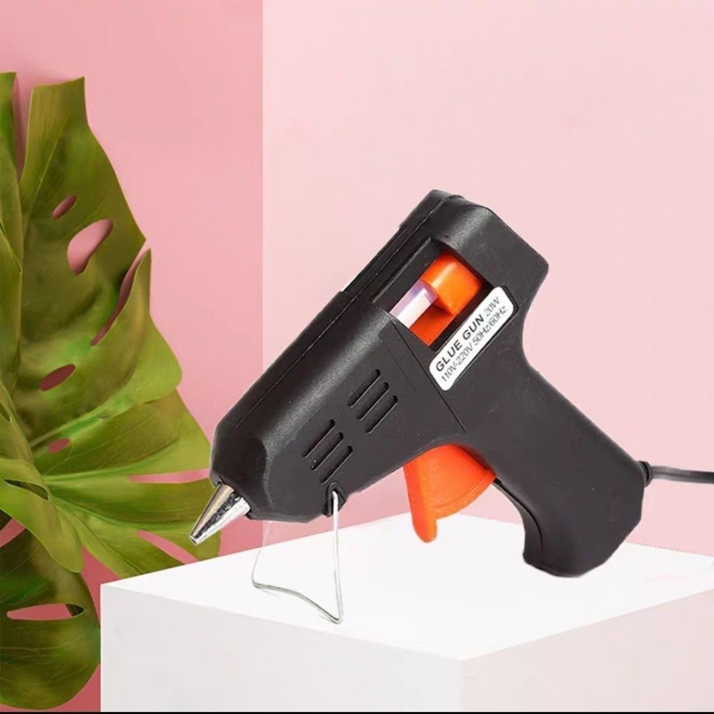 Hot Melt Glue Gun / Glue Gun Mini 20w Hitam /   Hot Melt Glue Gun 20 Watt Eco/Pistol Glue Gun