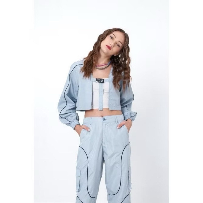 Erigo X Cropped Nylon Jacket Malta Unisex