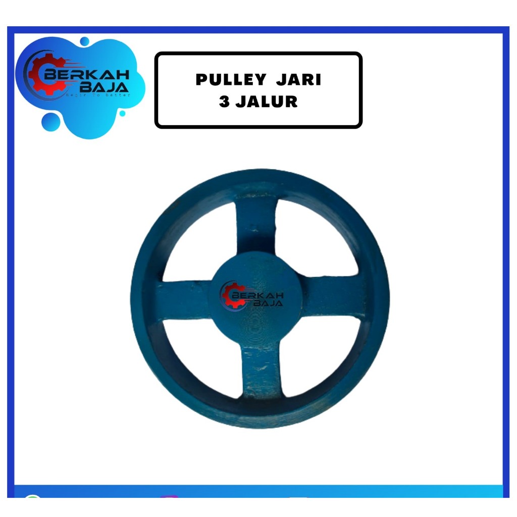 Pulley B3 x 8 inch jari pully poli