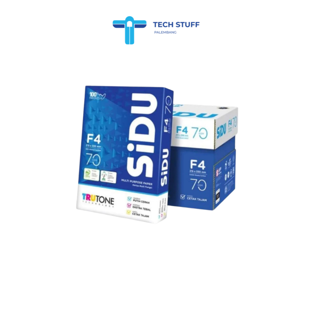 

Kertas HVS F4 70 GSM SiDU / SINAR DUNIA
