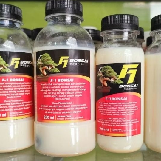 Alat Bonsai, Salep Kambium Tanaman Formula F1 100 mili/200 mili