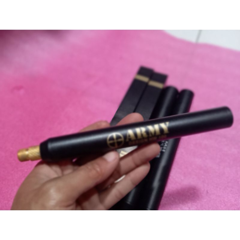 Peredam Suara Army  plus Nepel Sharp Ace + Garuda