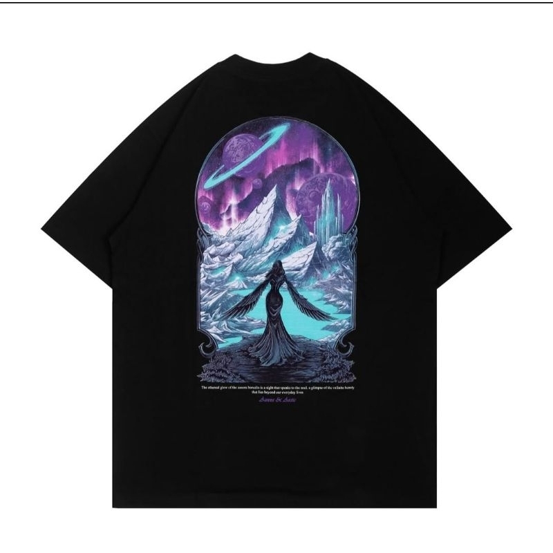 T-SHIRT GOZEAL HITAM MANUSIA X LANGIT 2011HT KAOS PRIA WANITA