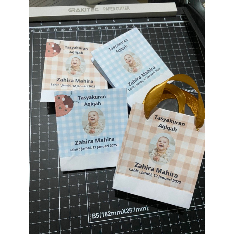 

tempat telur aqiqah / paperbag telur tasyakuran