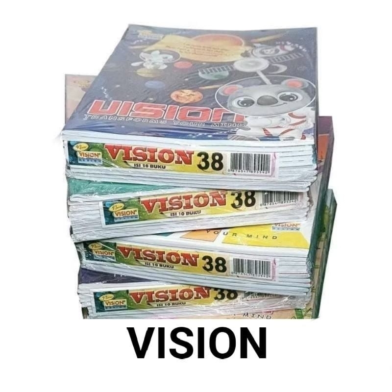 

Buku Tulis 38 Murah Vision Nobel Best One Skola Sidu