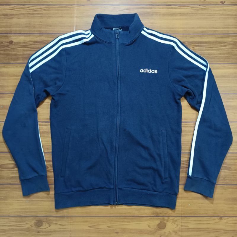 Jaket Tracktop Adidas Second Original Navy size M