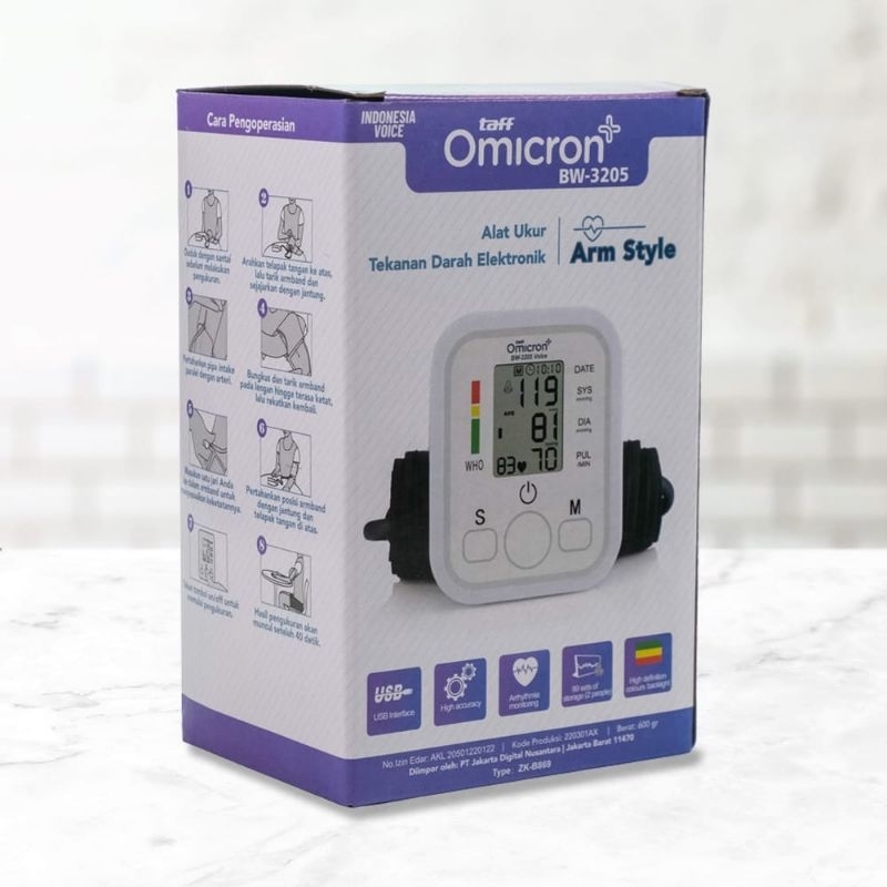 Tensimeter taff omicron BW-3205