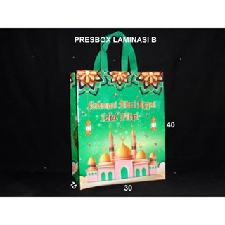 

(BIJIAN) laminasi idul fitri lebar besar tas laminasi 30 x 15 x 40 / 35 x 15 x 40 tas laminasi besar paper bag 35x33x8 / Tas Spesial Ramadhan & Idul Fitri / Goodie bag/Kantong Kain/spunbond