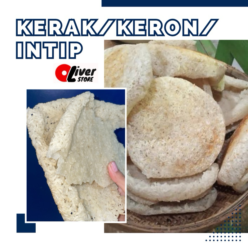

KERAK NASI / INTIP / KERON MENTAH 1 KG