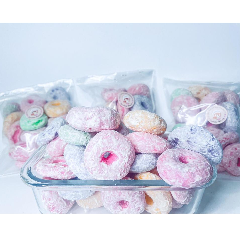 

Getas manis warna donat, Donat gabus,Donat getas,Getas donat warna wani kemasan 200 gram