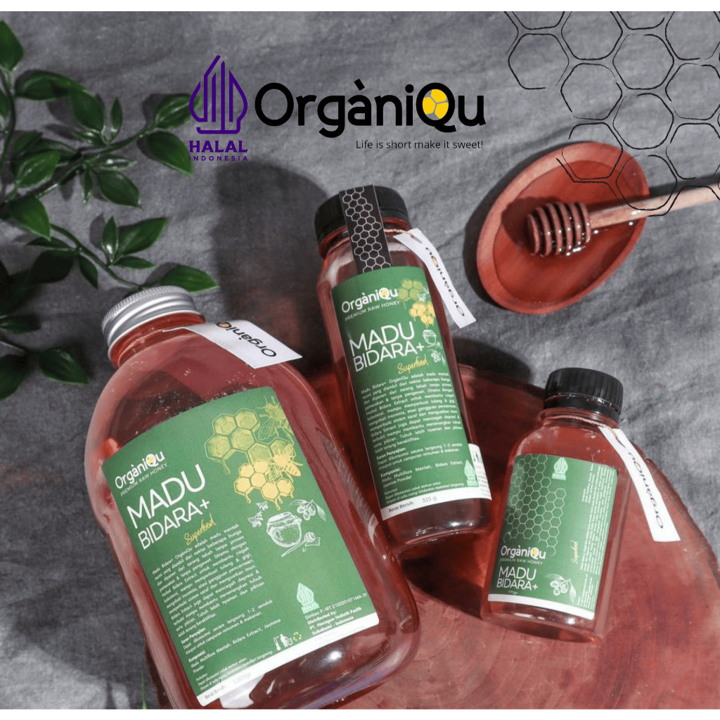 

OrganiQu Premium Madu Murni Bidara Suplemen anak & dewasa untuk kesehatan