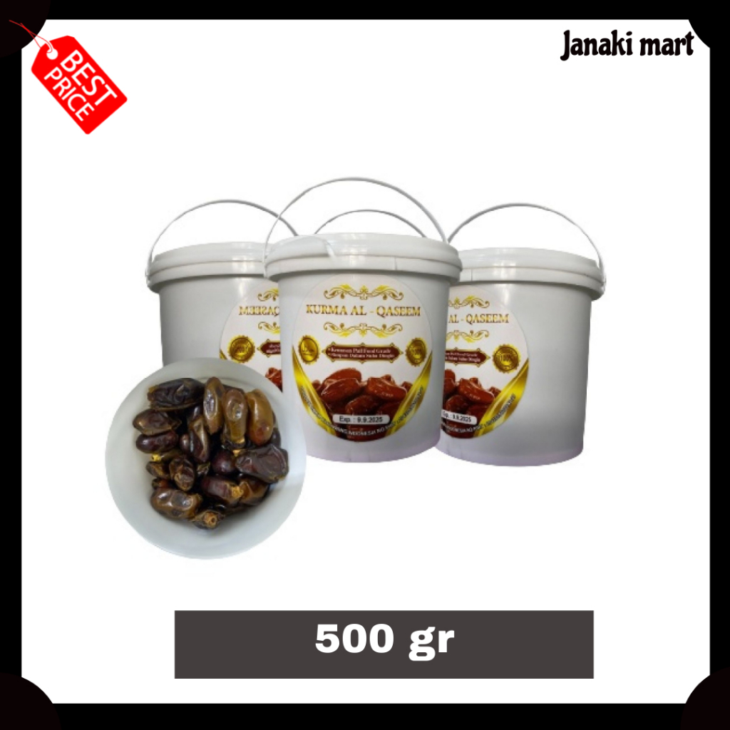 

Kurma Al Qaasim premium 500 gr