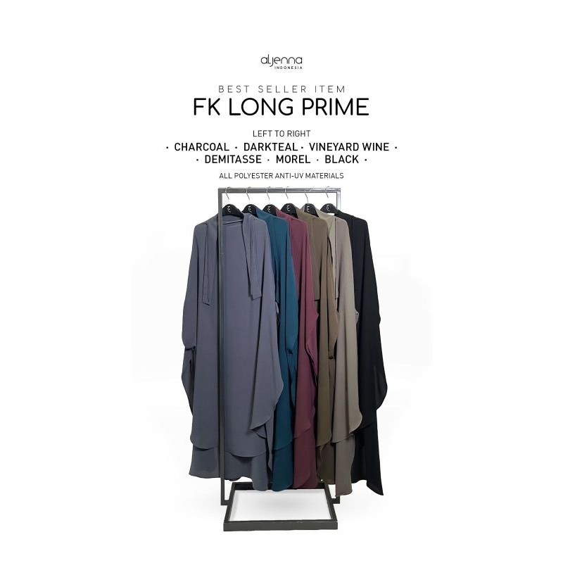 aljenna | FK long prime charcoal