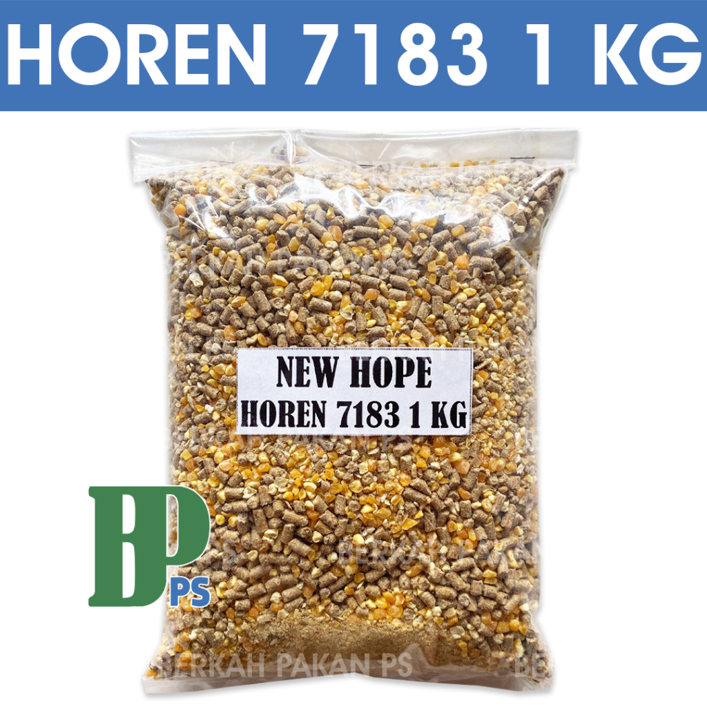 Pakan Ayam Petelur Pur HOREN 7183 1 Kg New Hope