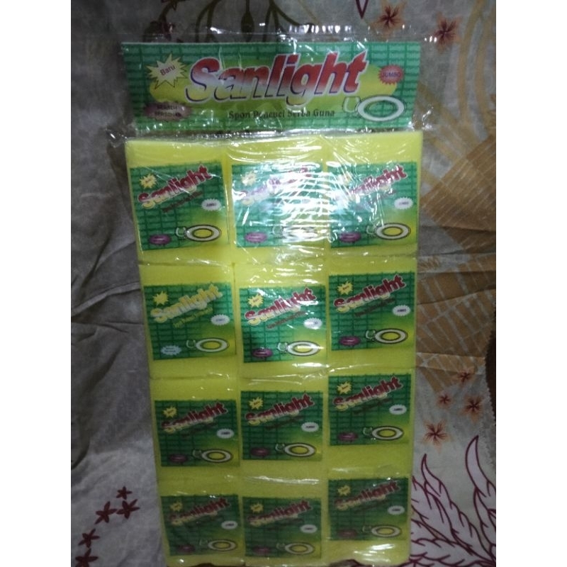 sepon busa polos tanpa lapisan serat kain