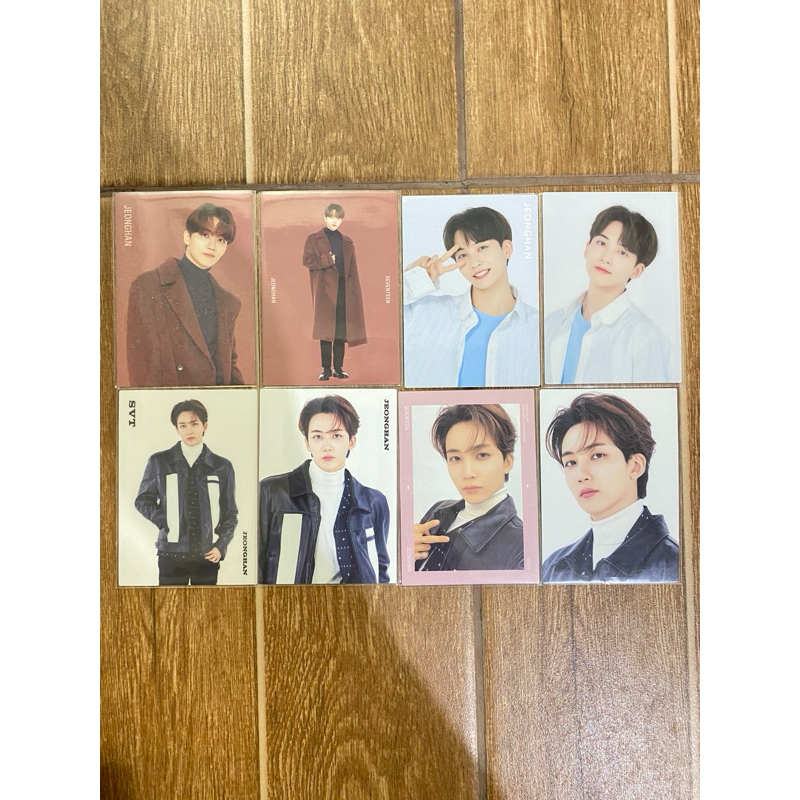 TRADING CARD JAPAN JEONGHAN SEVENTEEN TC JP HARE WINTER