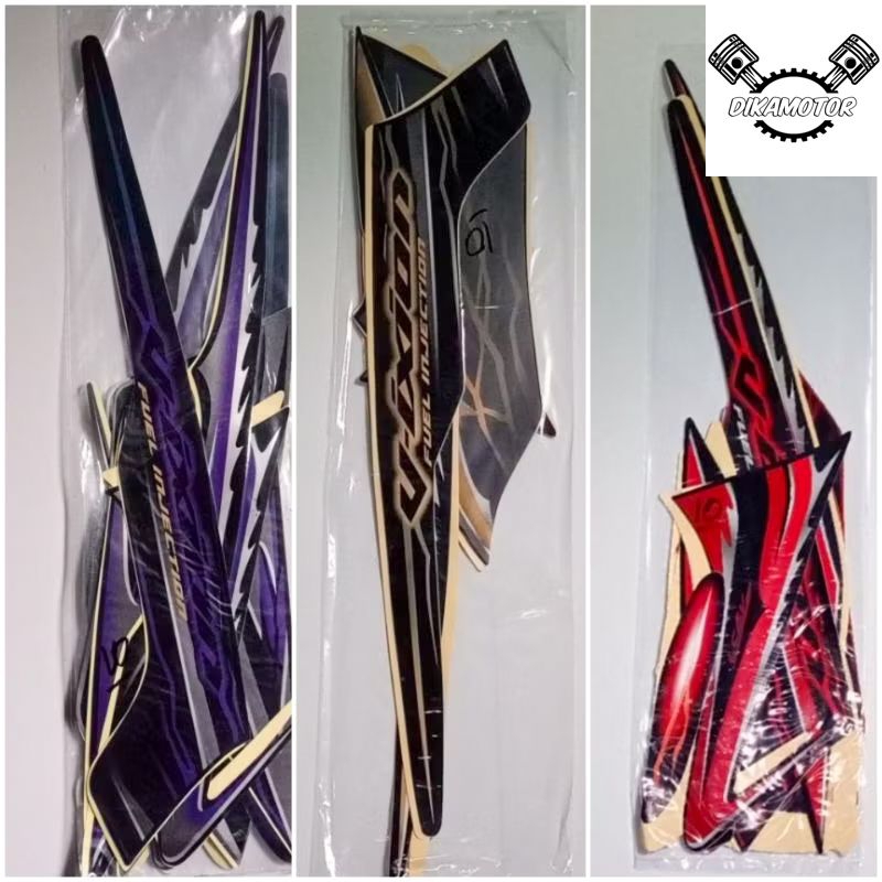 Striping Sticker Yamaha Vixion Old Tahun 2010 2011