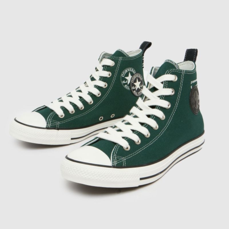 Converse Chuck Taylor All Star Wide Layered Multi Logos Logo Hi Green Envy