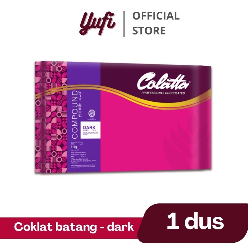

Colatta professional coklat batang dark 1 dus