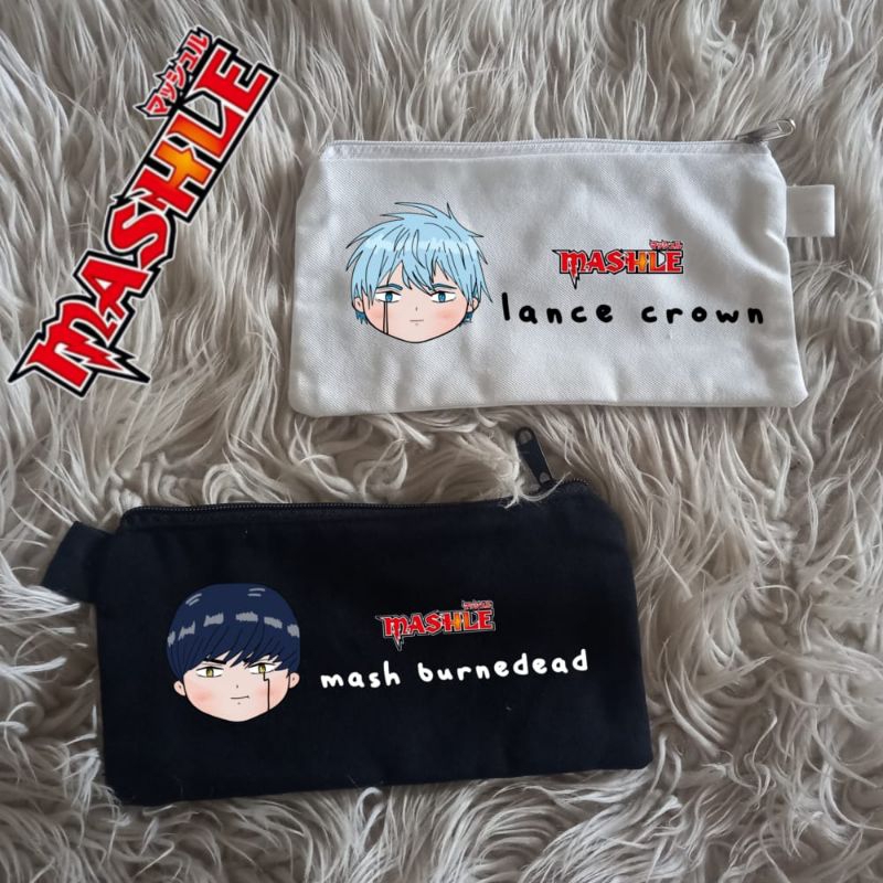 

Tempat pinsil kanvas mashle magic pen case mash burneded tepak lance crown pencil case dot barret pouch rayne ames