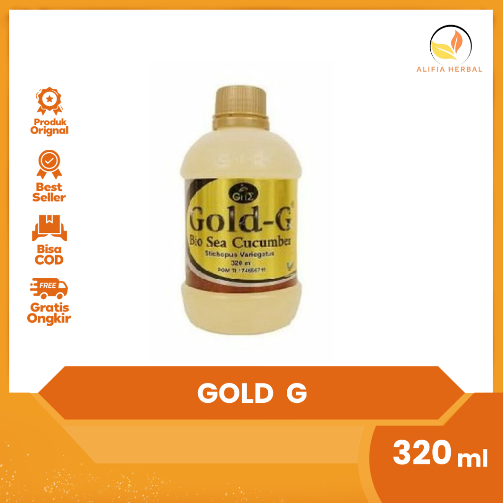

GOLD G - Jelly Gamat Gold - 320 ML