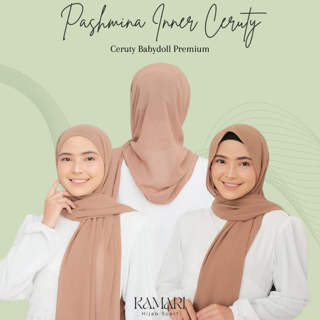 PASHMINA INNER CERUTY | HIJAB PASHMINA INNER | INNER CERUTY