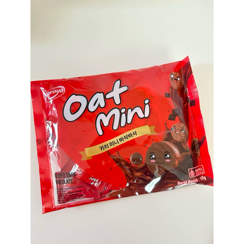 

Naraya Oat Mini 180gr PROMO HALAL DARK CHOCOLATE