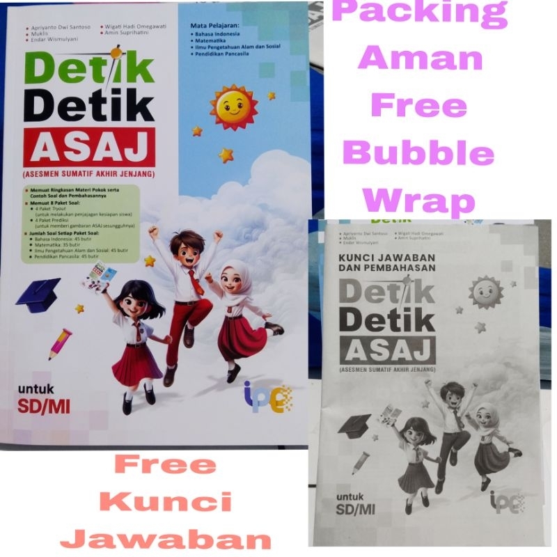Original Detik Detik ASAJ Asesmen Sumatif Akhir Jenjang SD Oleh Apriyanto Dwi Santoso Instan Pariwar