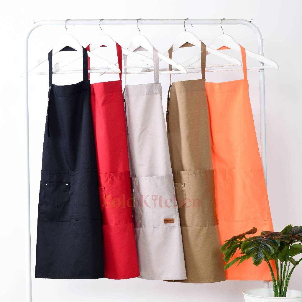 Celemek Apron Celemek Masak Apron Chef Model Korean Style