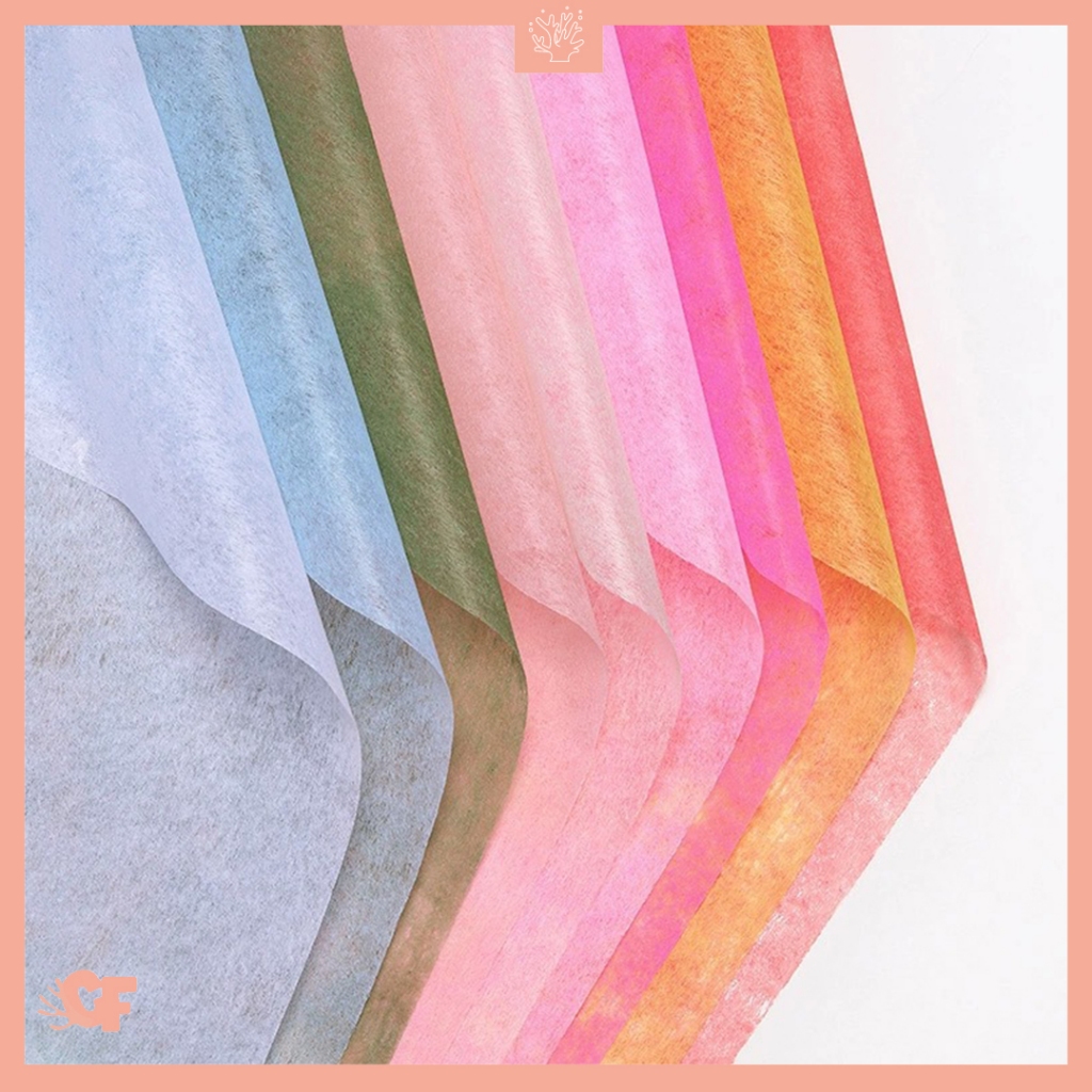 

Kertas Buket Bunga Tissue Korean Premium Flower Wrapping Cellophane Tissue Paper SF30