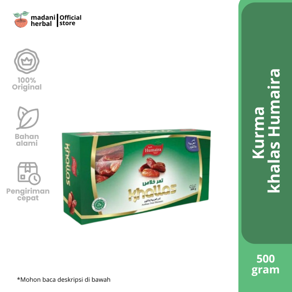 

Kurma Humaira Khalas Khallas 500gr