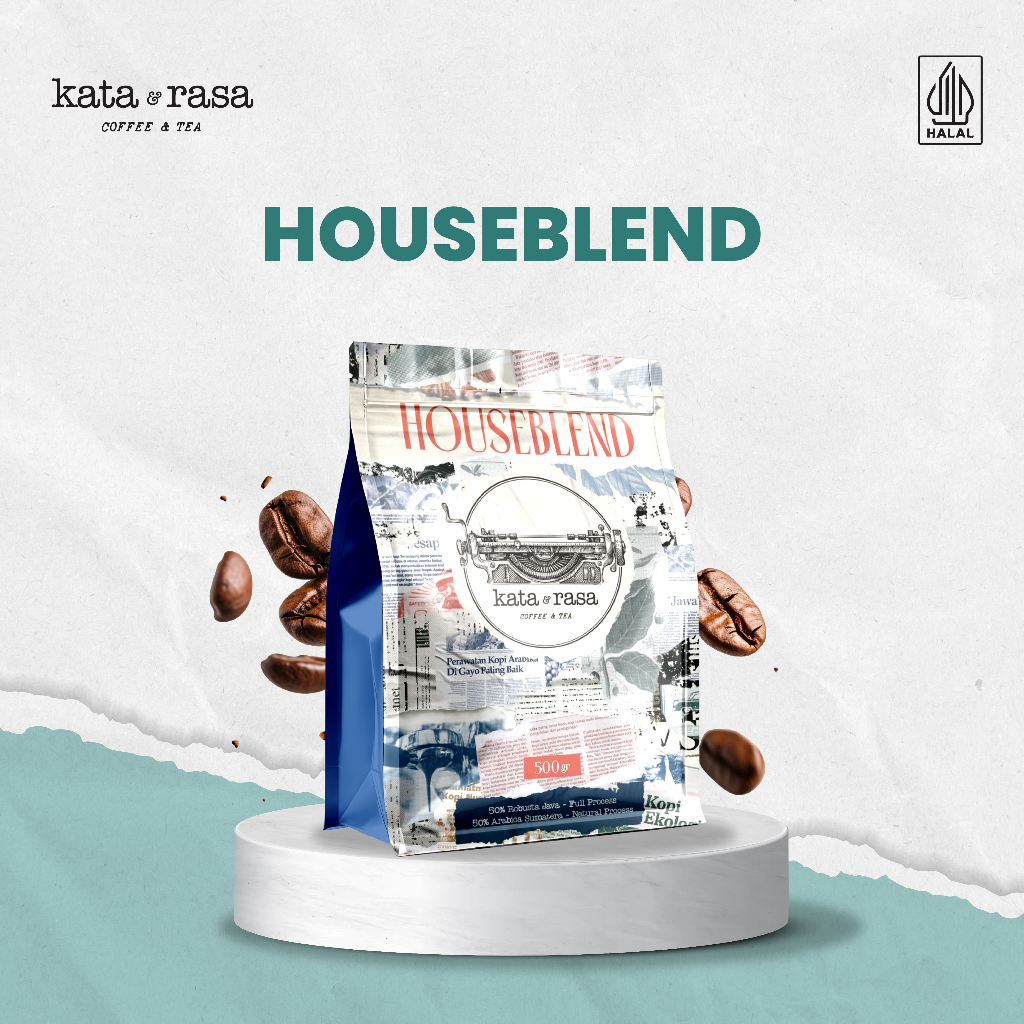 

KATA RASA HOUSEBLEND COFFEE | Biji | Bubuk Kopi