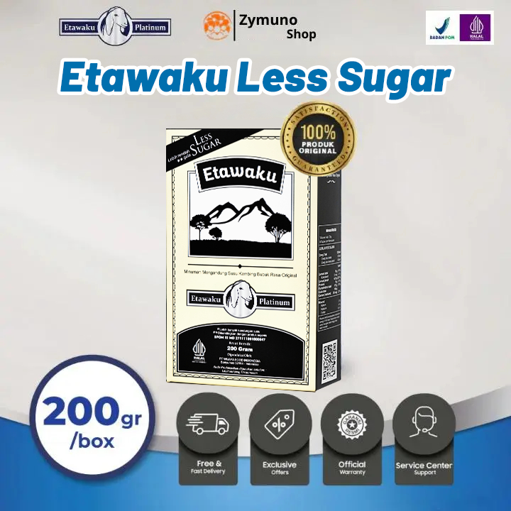 

Etawaku Platinum Less Sugar Delicate Susu Kambing Etawa Original Asli