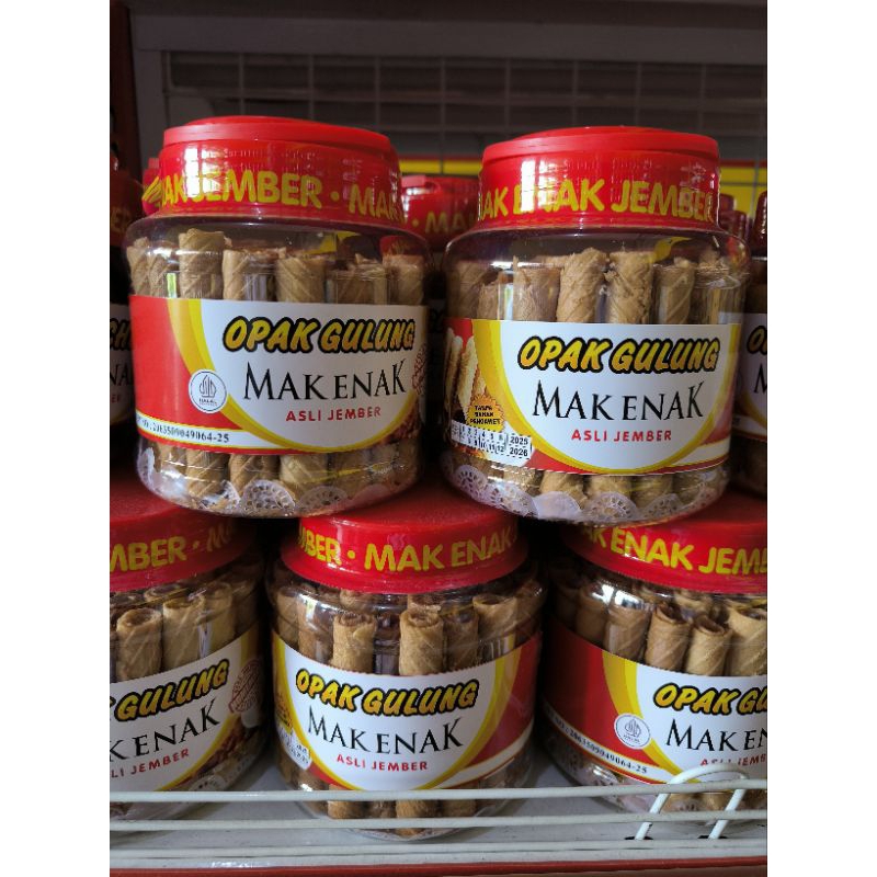 

Opak Gulung Mak Enak 300gr Jember