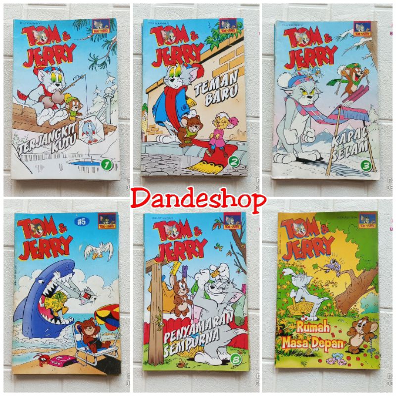 Tom And Jerry - Komik & Tiga Serangkai Bekas Preloved