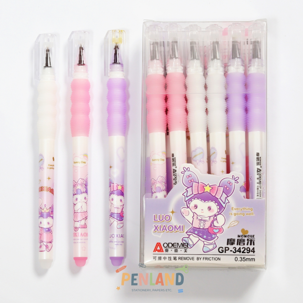 

Pulpen Pen Bolpen Black Erasable Pen ADM-34294 PL00013 Bisa COD