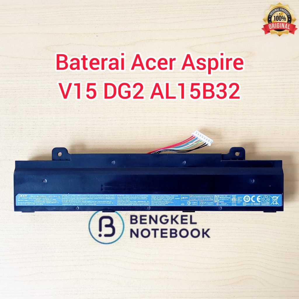 Baterai Acer Aspire V15 DG2 V5-591G V5-591 31CR17 N15Q12 T5000-73CF T5000-50HZ AL15B32