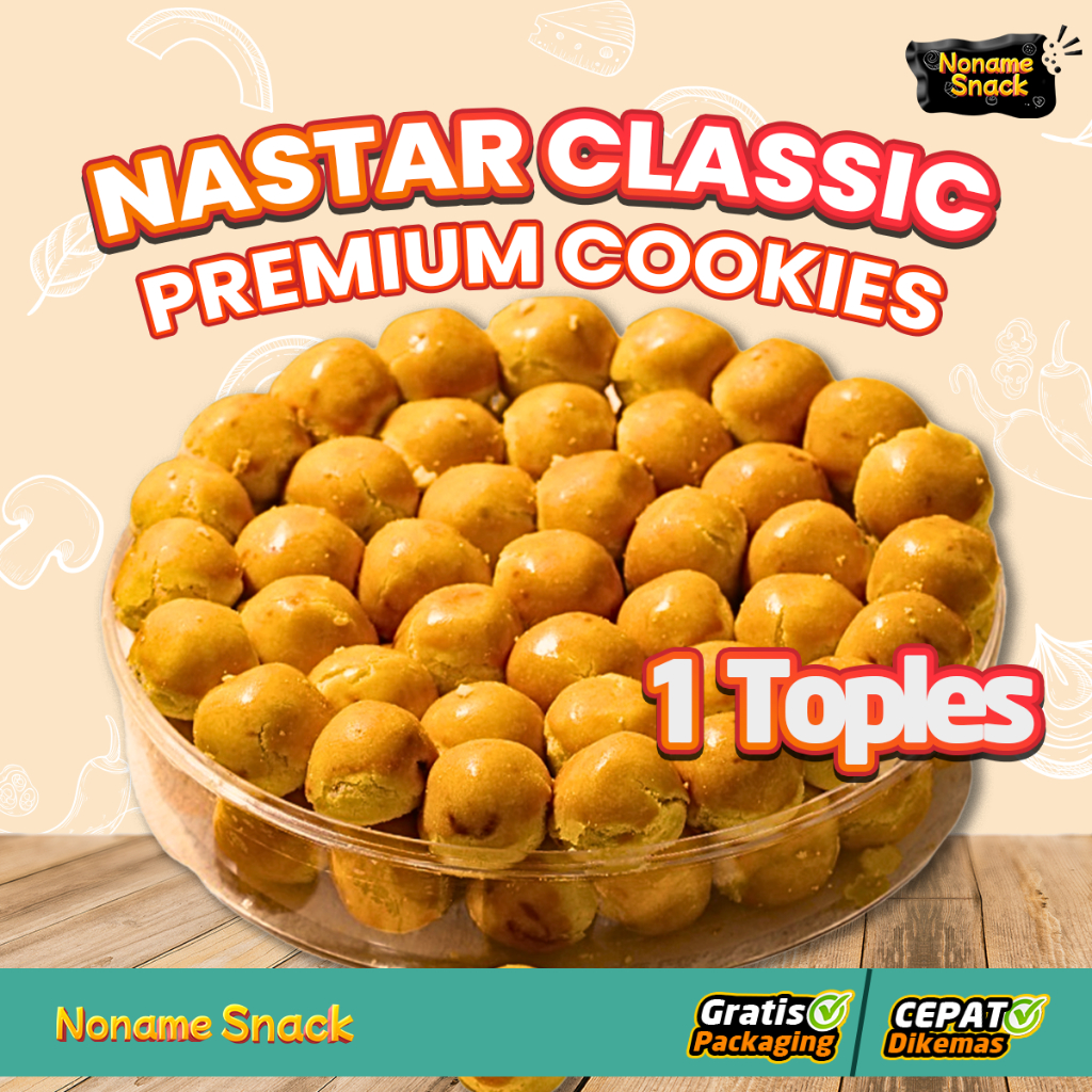 

NoName Snack - Kue Lebaran Nastar Polos Premium