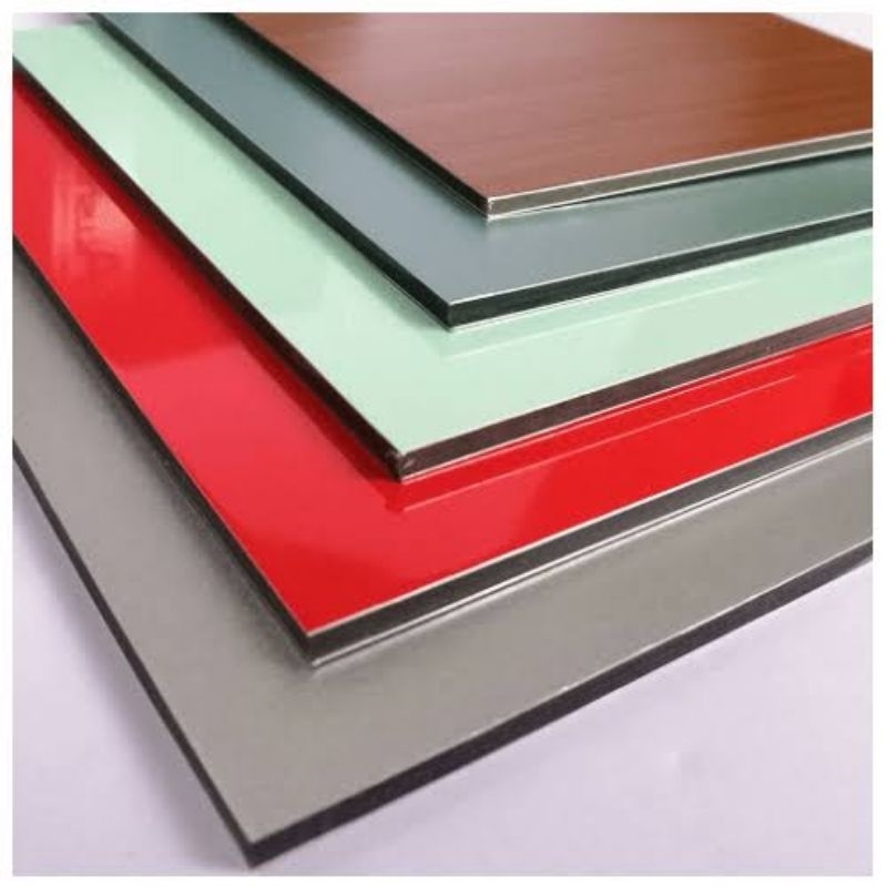 JIYU ACP 4 MM PVDF 0.3 EXTERIOR DIMENSI 1.2 X 2.4 METER PER LEMBAR / ALUMINIUM COMPOSITE PANEL