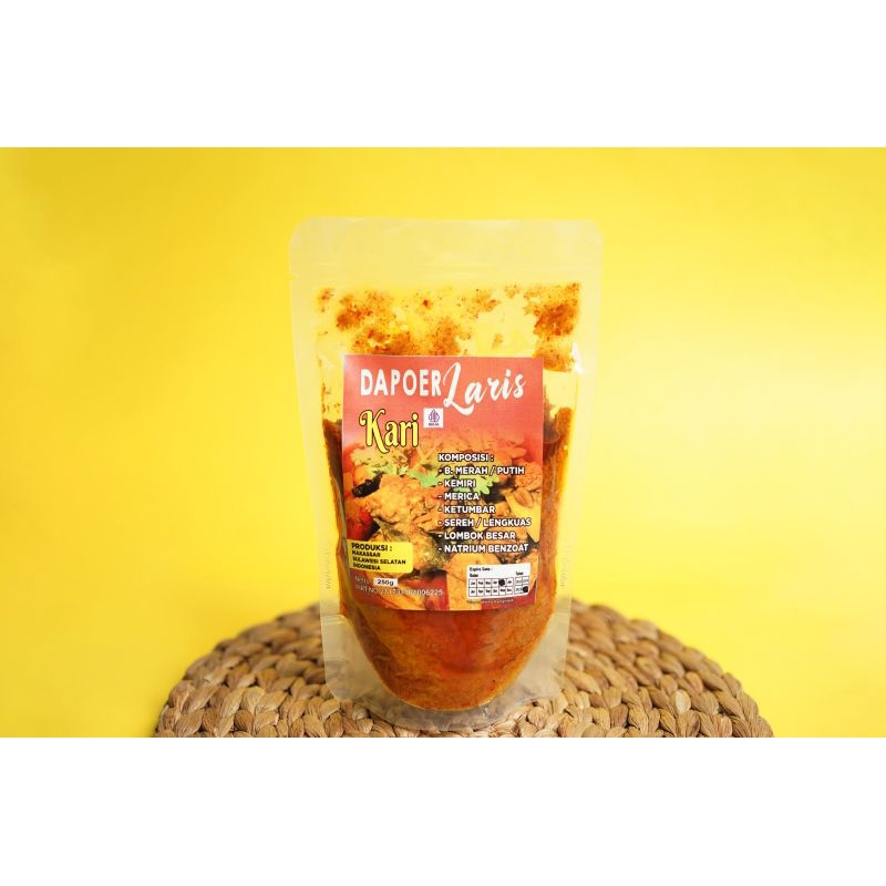 

Bumbu lezat instan Kari homemade - Dapur Laris Makassar