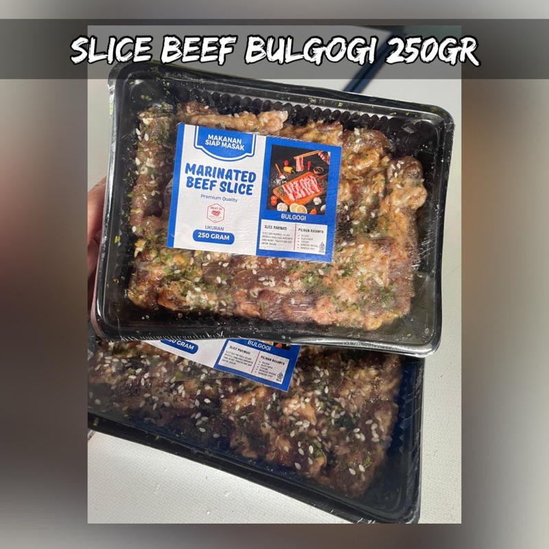 

Slice beef marinasi 250gr (sudah Berbumbu) //KHUSUS INSTAN