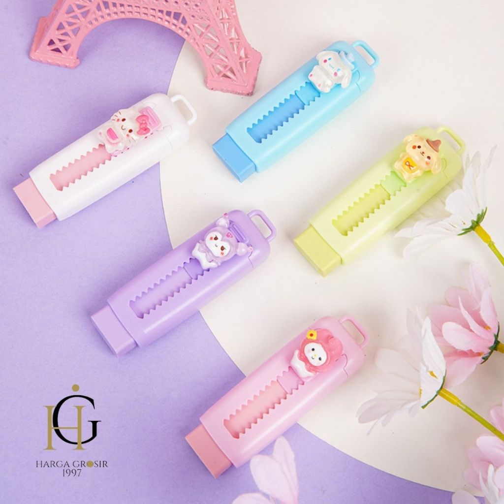 

PENGHAPUS MODEL CUTTER SANRIO ER-1795 ERASER lucu karakter 1 pcs Alat Tulis Sekolah Peratalan Sekolah