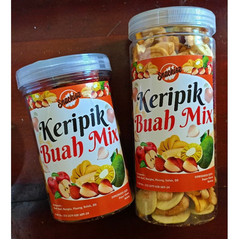

keripik buah dan sayur mix