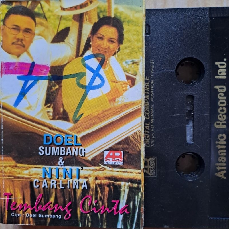 Kaset Dangdut Nini Carlina Dan Doel Sumbang Album  Tembang Cinta