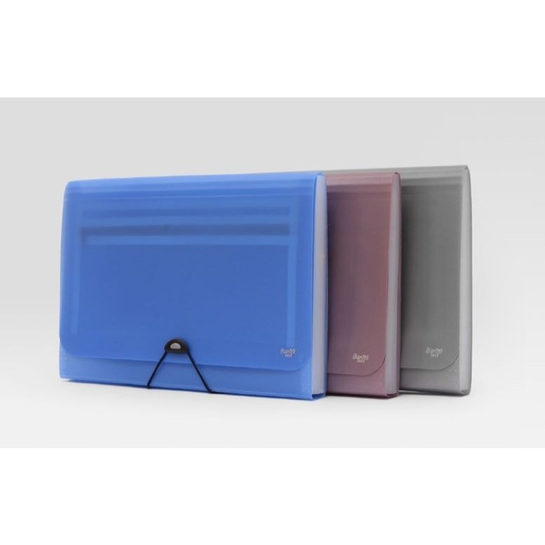 

Bantex Expanding File F4/Folio With Zipper Pocket #3602